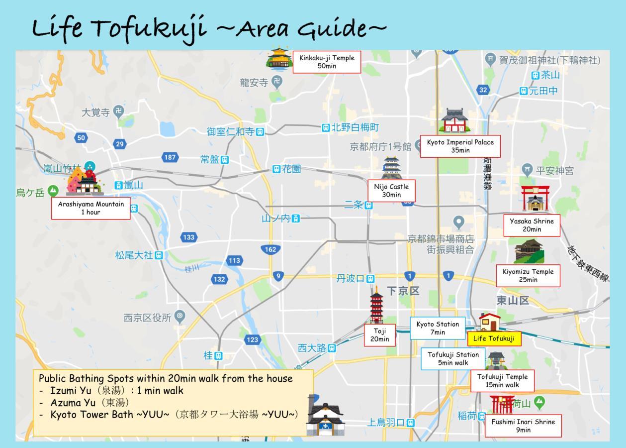 Life Tofukuji Villa Kyoto Eksteriør bilde